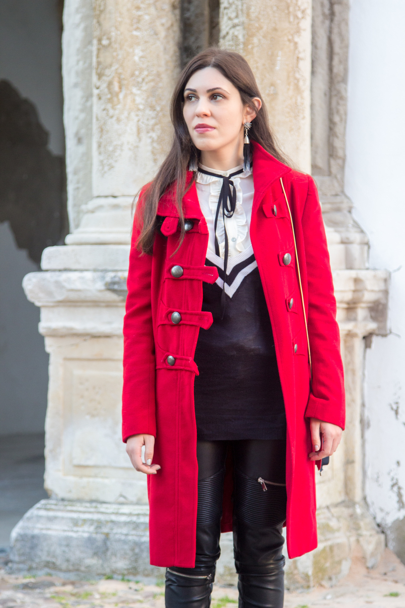 criquet black white v sweater stradivarius white ruffles black bow zara shirt biker black trousers zara 3316 EN 805x1208 photo Le Fashionaire What is meant to be will always find a way criquet black white v sweater stradivarius white ruffles black bow zara shirt biker black trousers zara 3316 EN 805x1208